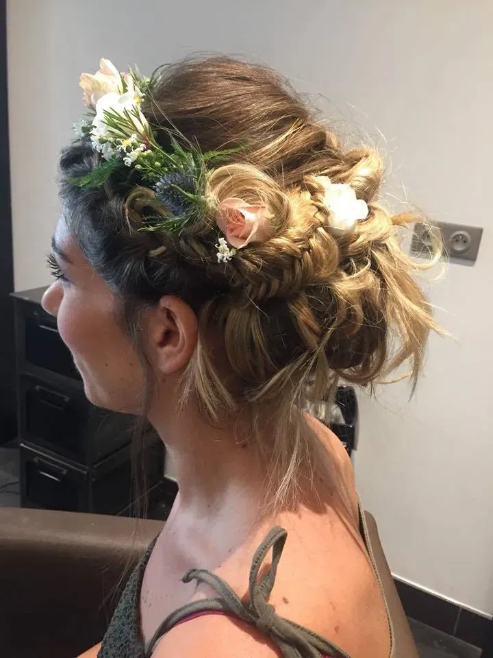 Création coiffure mariage